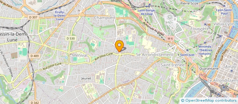 localisation de l'entreprise R S BRANCO à LYON