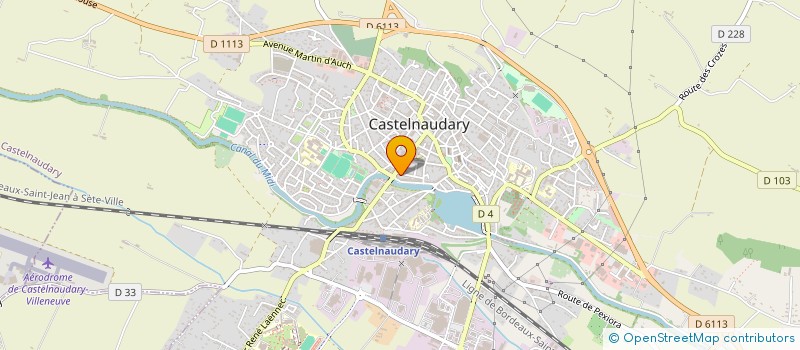 localisation de l'entreprise R.S-CASTELNAUDARY  CASTELNAUDARY