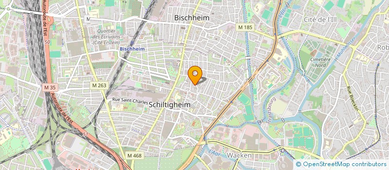 localisation de l'entreprise R.S. CONCEPT  SCHILTIGHEIM