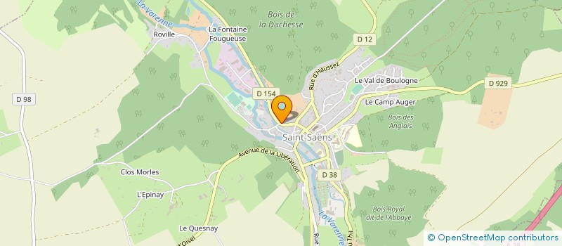 localisation de l'entreprise R.S.CONCEPT  SAINT-SAENS