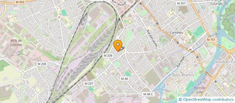 localisation de l'entreprise R S D à LILLE