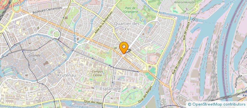 localisation de l'entreprise R.S DISTRIBUTION  STRASBOURG