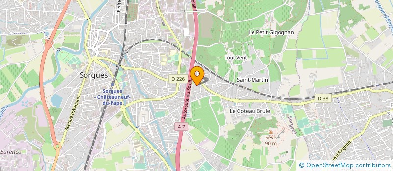 localisation de l'entreprise R&S FAMILY  SORGUES