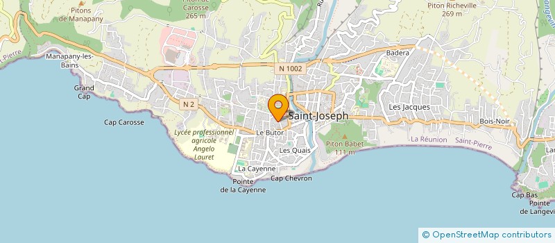 localisation de l'entreprise R&S FIT à SAINT-JOSEPH
