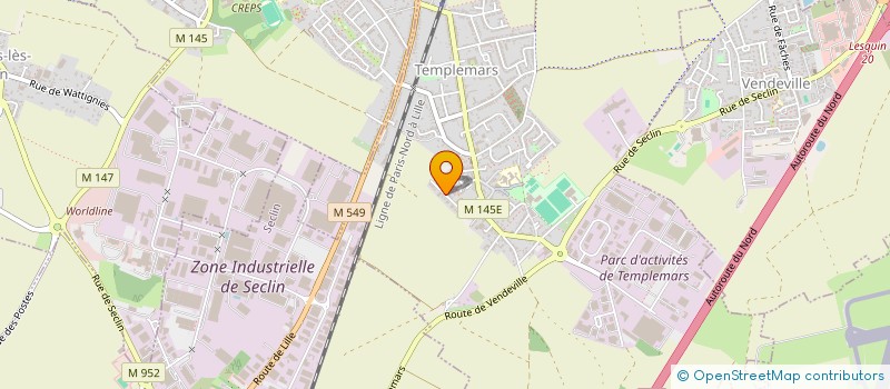 localisation de l'entreprise R&S GROUP à LESQUIN