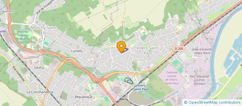 localisation de l'entreprise R.S. IMMO  VILLERS-SAINT-PAUL