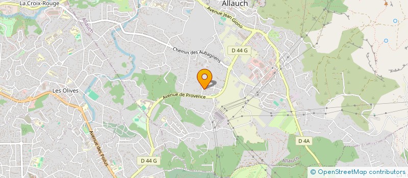 localisation de l'entreprise R&S INVEST  ALLAUCH