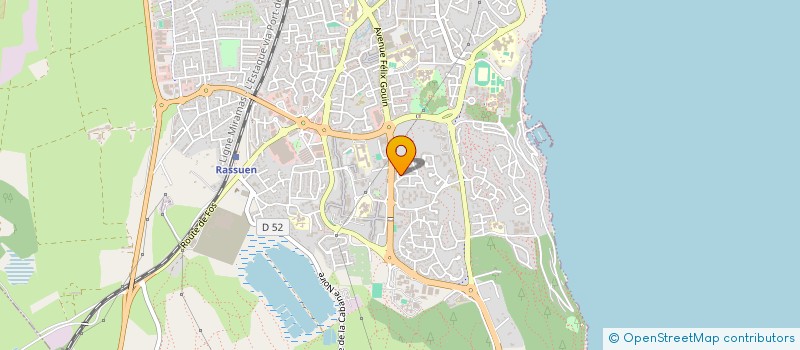 localisation de l'entreprise R.S INVESTIGATIONS  ISTRES