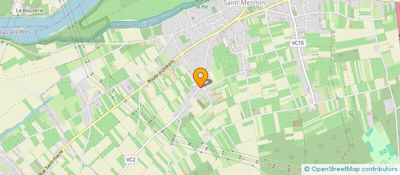 localisation de l'entreprise R.S.L à SAINT-HILAIRE-SAINT-MESMIN
