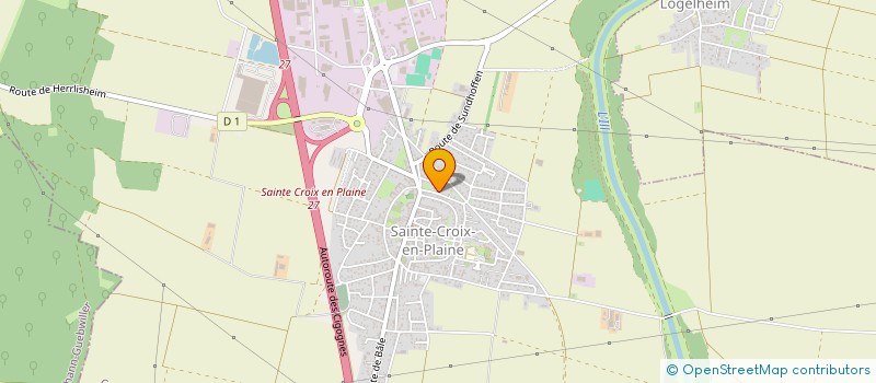 localisation de l'entreprise R.S.L.  OBERHERGHEIM