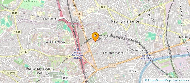 localisation de l'entreprise R&S LOC à FONTENAY-SOUS-BOIS