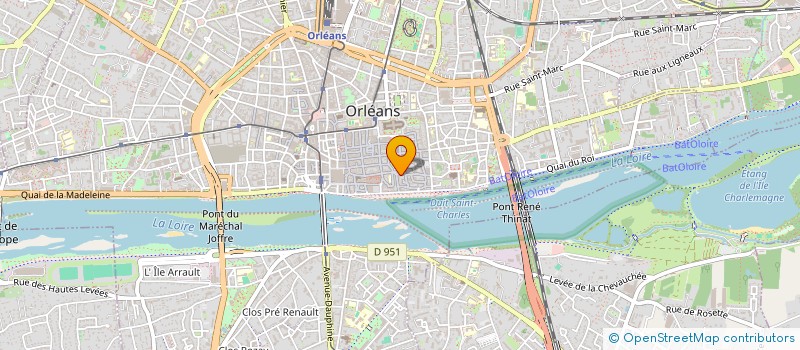 localisation de l'entreprise R.S.P à ORLEANS