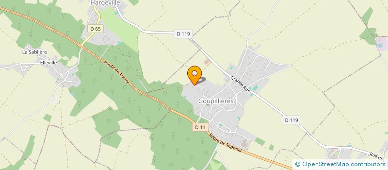 localisation de l'entreprise R&S PARTNERS  GOUPILLIERES