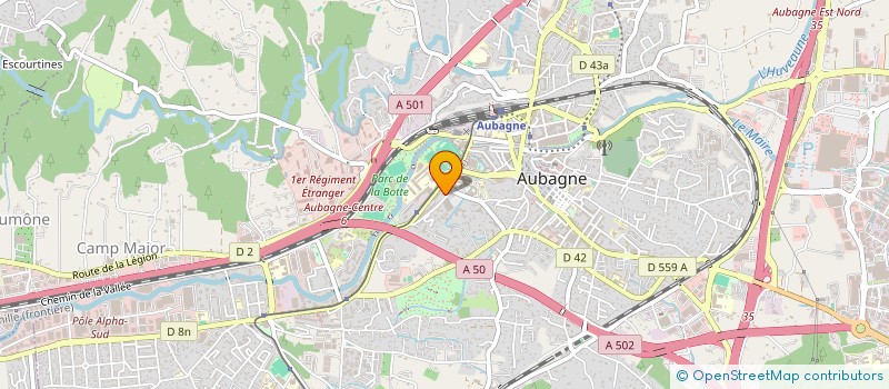 localisation de l'entreprise R.S.R.P DRIVERS à AUBAGNE