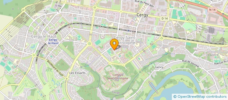 localisation de l'entreprise R.S.S RENOVATION  CERGY