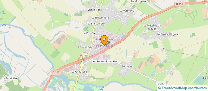localisation de l'entreprise R.S.V. JAULIN à SAINT-PHILBERT-DE-GRAND-LIEU