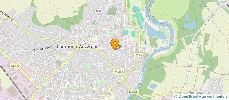 localisation de l'entreprise R SAFETY TRAINING - RECONNECTE  COURNON-D'AUVERGNE