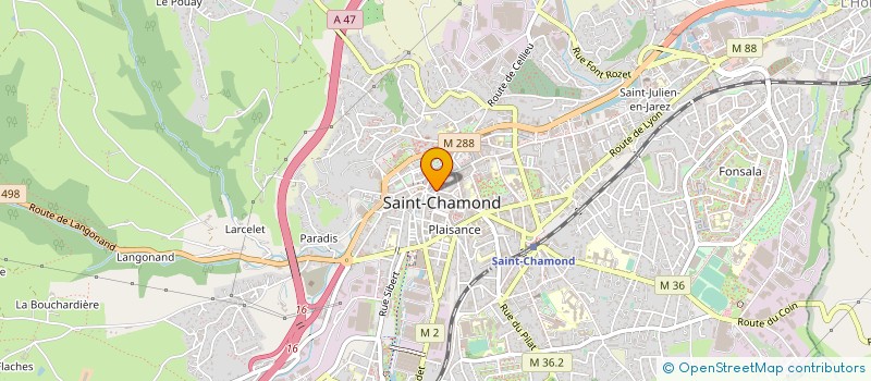 localisation de l'entreprise R-SAID à SAINT-CHAMOND
