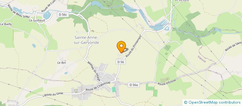 localisation de l'entreprise R.SCH  SAINTE-ANNE-SUR-GERVONDE