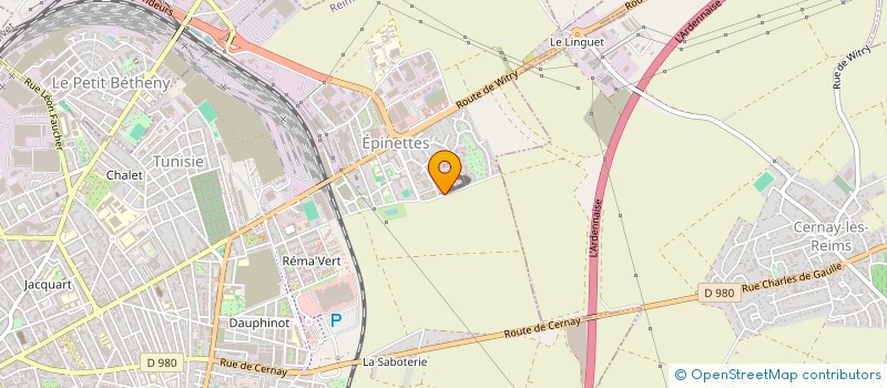 localisation de l'entreprise R-SHOOT  REIMS