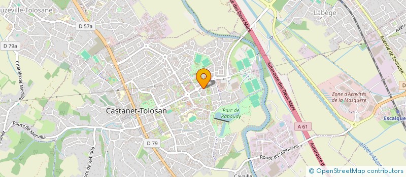 localisation de l'entreprise R&SIN à CASTANET-TOLOSAN