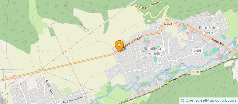 localisation de l'entreprise R'SOFT27  ROMILLY-SUR-ANDELLE