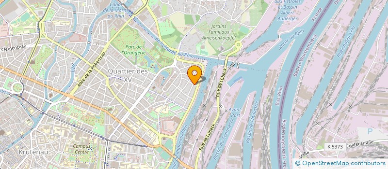 localisation de l'entreprise R.SOLAR à STRASBOURG