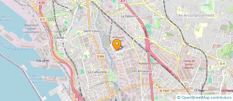 localisation de l'entreprise R STORE à MARSEILLE 15