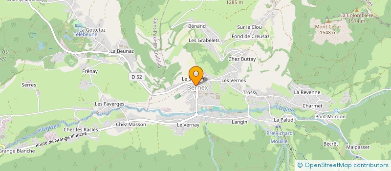 localisation de l'entreprise R'STYL COIFFURE  BERNEX