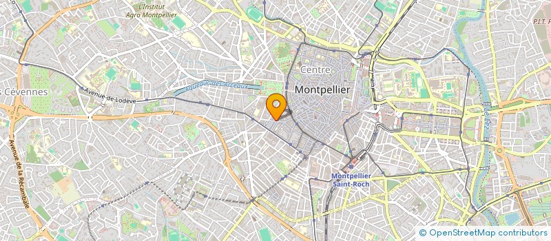 localisation de l'entreprise R T à MONTPELLIER