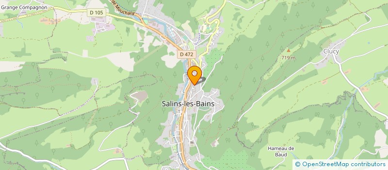 localisation de l'entreprise R.T.B RENOVATION SARL  SALINS-LES-BAINS