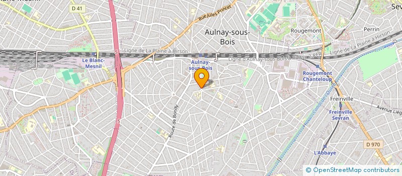 localisation de l'entreprise R.T.C à AULNAY-SOUS-BOIS