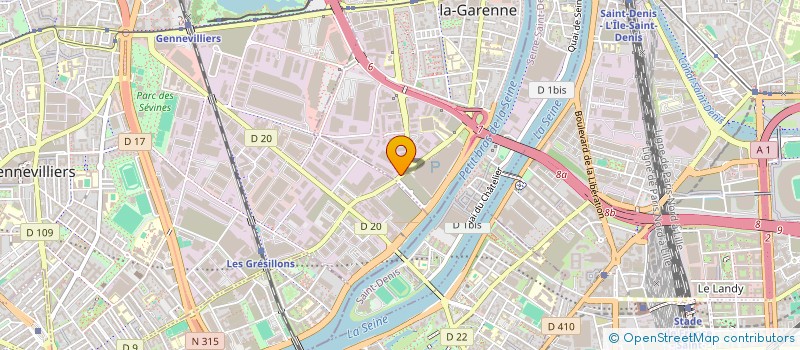 localisation de l'entreprise R.T.C.E CONCEPT à VILLENEUVE-LA-GARENNE