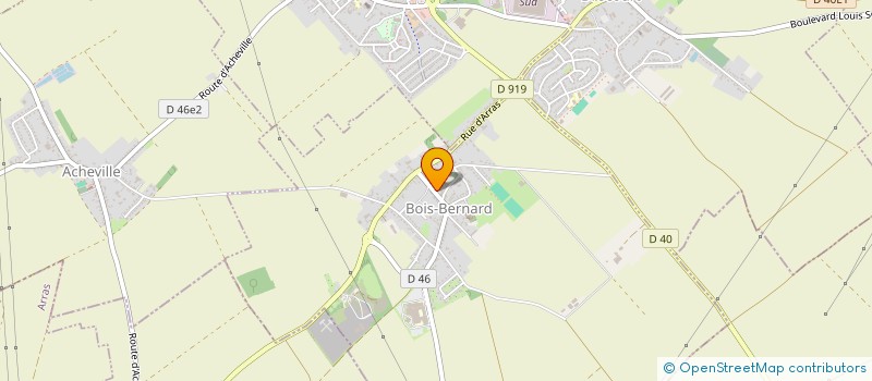 localisation de l'entreprise R&T COM  BOIS-BERNARD