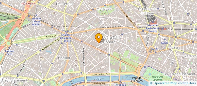localisation de l'entreprise R T E à PARIS
