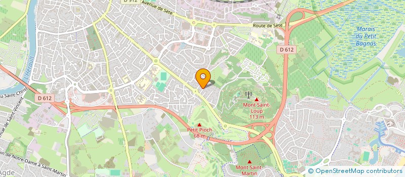 localisation de l'entreprise R.T. FIT à AGDE