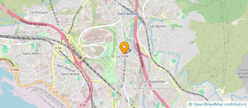 localisation de l'entreprise R & T GASTRONOMIE  MARSEILLE