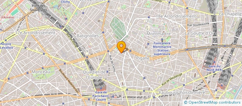 localisation de l'entreprise R T H NETGOCE  PARIS