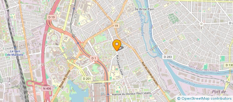 localisation de l'entreprise R T I CONSEIL  CRETEIL