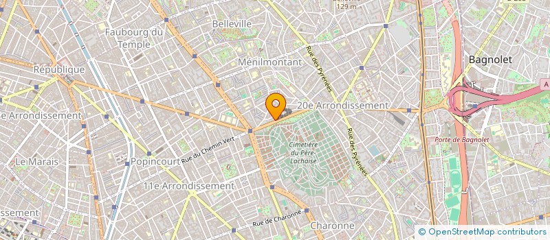 localisation de l'entreprise R T I F  PARIS