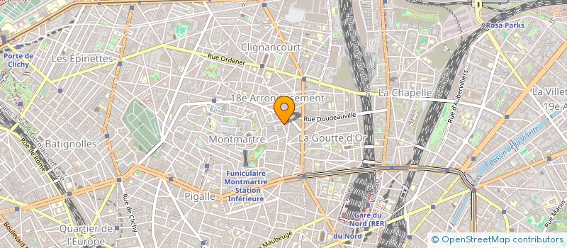 localisation de l'entreprise R.T.K à PARIS