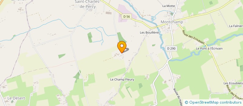 localisation de l'entreprise R.T.P. à VALDALLIERE