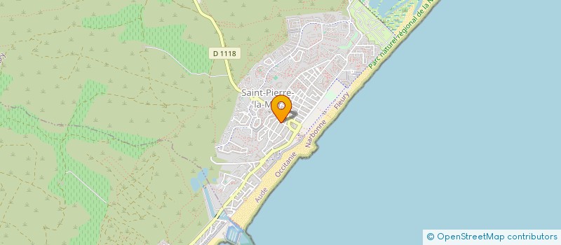 localisation de l'entreprise R.T.R  FLEURY