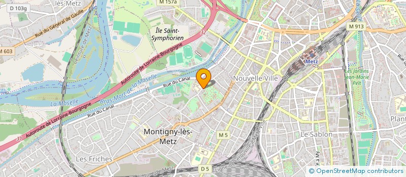 localisation de l'entreprise R.T.R. à MONTIGNY-LES-METZ