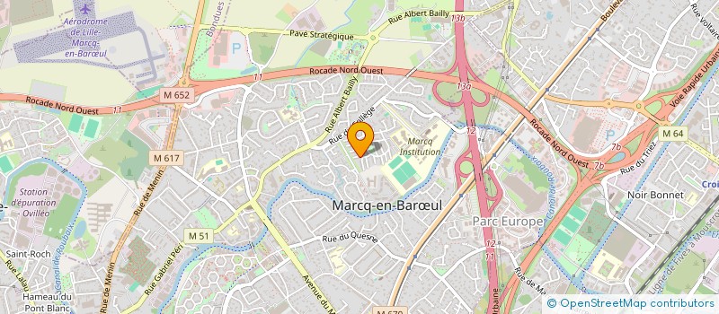 localisation de l'entreprise R-TAN à MARCQ-EN-BARŒUL