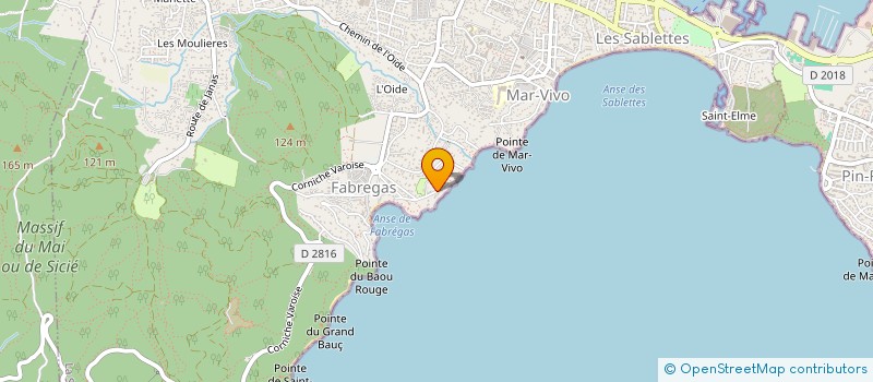 localisation de l'entreprise R TECH IMMO à LA SEYNE-SUR-MER