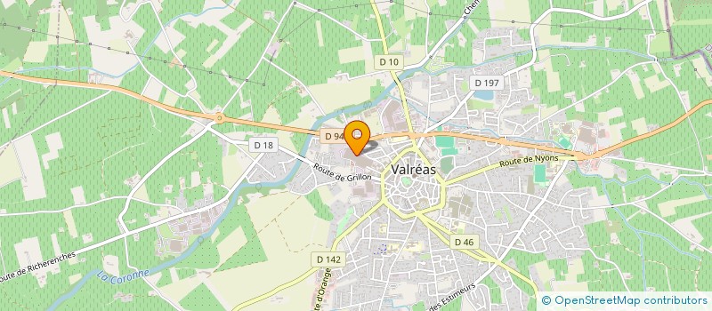 localisation de l'entreprise R-TEDDY à VALREAS