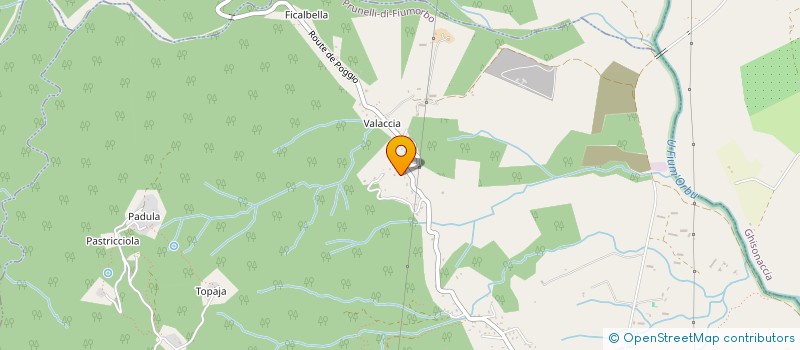 localisation de l'entreprise R TERRASSEMENT à PRUNELLI-DI-FIUMORBO