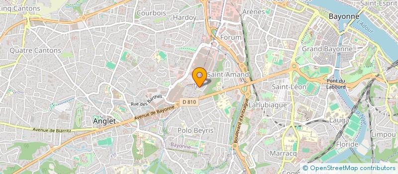 localisation de l'entreprise R'TON à BAYONNE