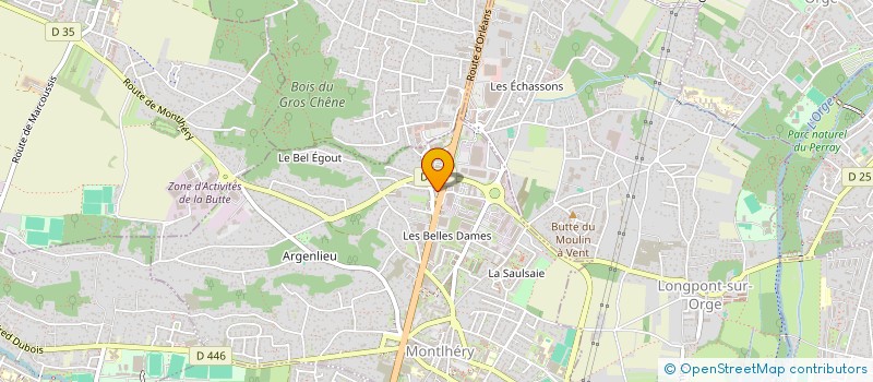 localisation de l'entreprise R TONE AUTOMOBILES à MONTLHERY